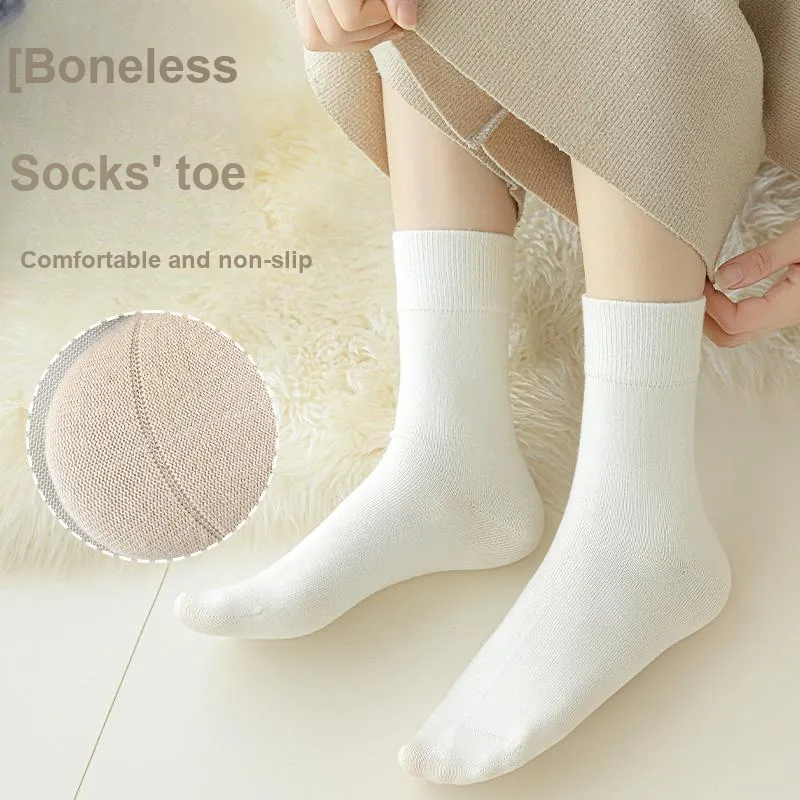 MIIOW Knee High Socks Women's 5 Pack-8