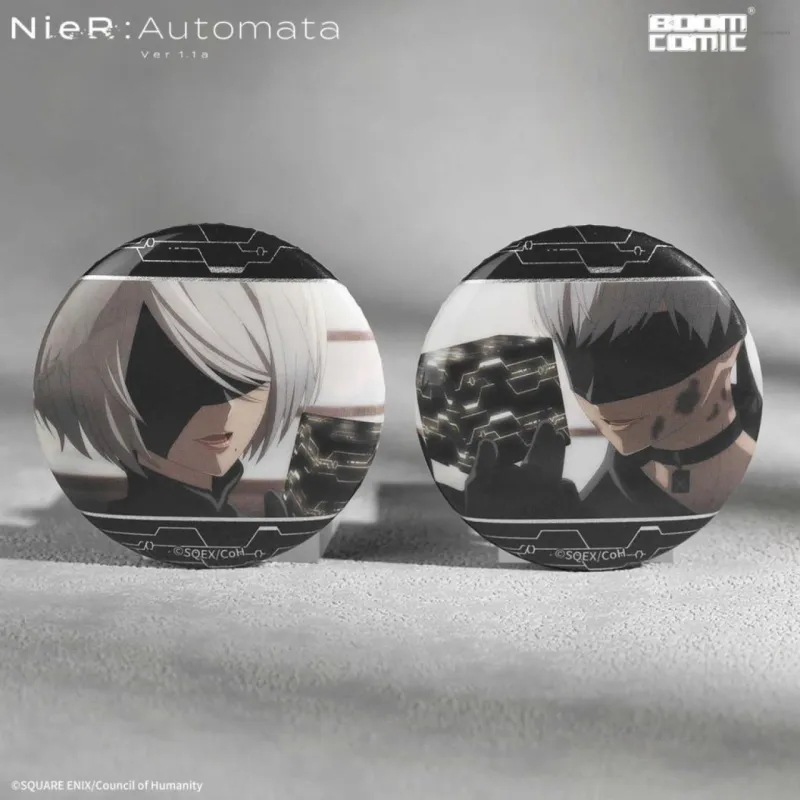 BOOM COMIC 9S NieR Automata Ver 1.1a Badges-1