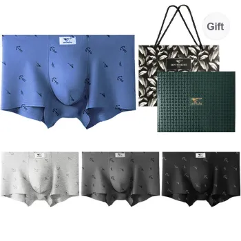 SEPTWOLVES Underwear Gift Box Men's 4 Piece Gift Box Sets