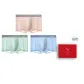 Light Pink-Light Green-Light Blue