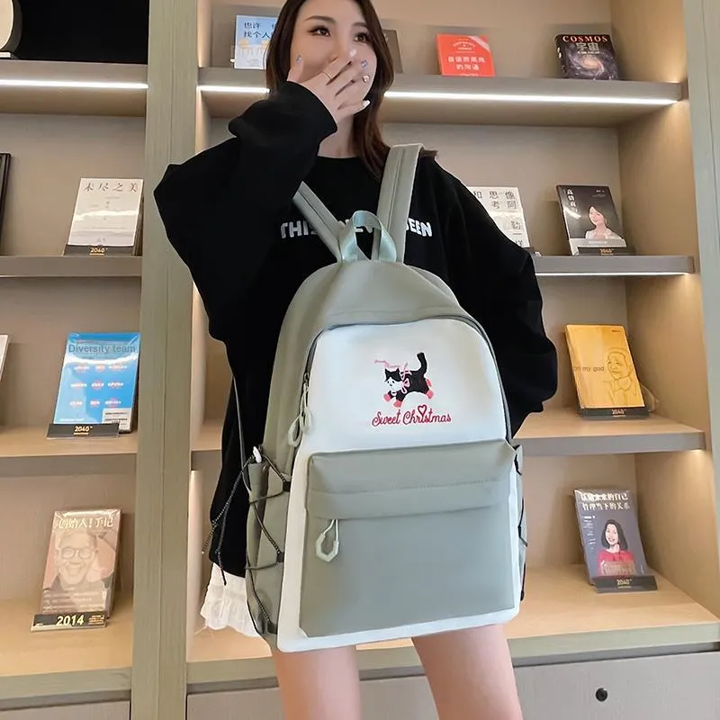 GEERDUN Canvas Backpack Regular Unisex Multicolor-8