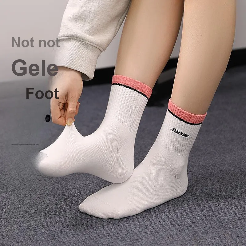 Dickies Fashion Trend White Crew Socks Unisex-28