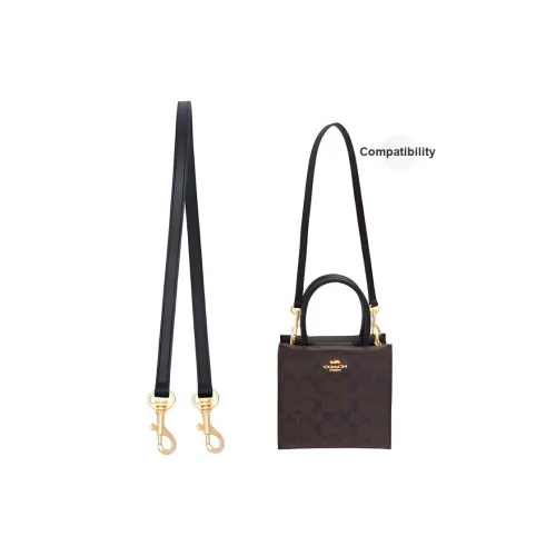 GUYI Сумка из коровьей кожи с ремешком женская черная