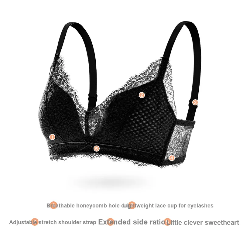 GORRENNO Women's Bras-7