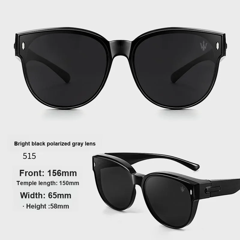 Maserati TR90 Oval Sunglasses Unisex-6