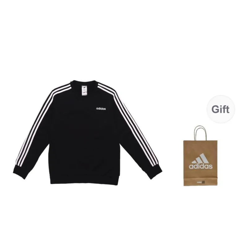 Adidas Sweatshirt Men's Black Shopping Bag Included-0