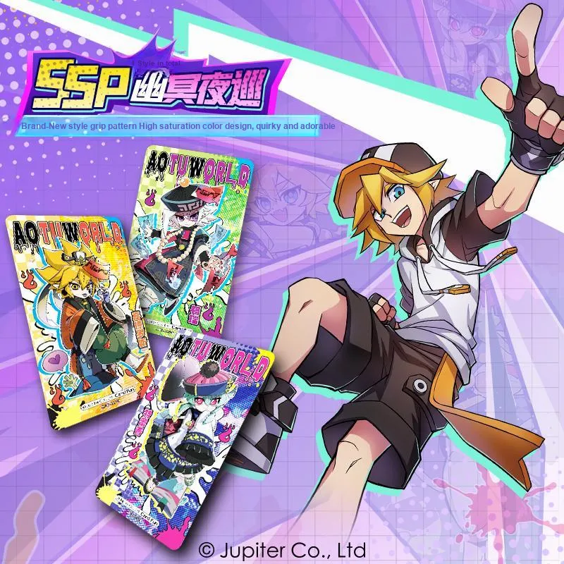 CARD.FUN Curvy World, Dimension Party, Acrylic Collectible Card IP/Anime Cards 10 Bags/Box-2