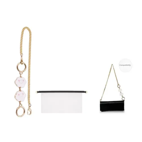 Metal Accessories, Crossbody Bag, Shoulder Strap Bag, Strap Bag, Accessory Women's White