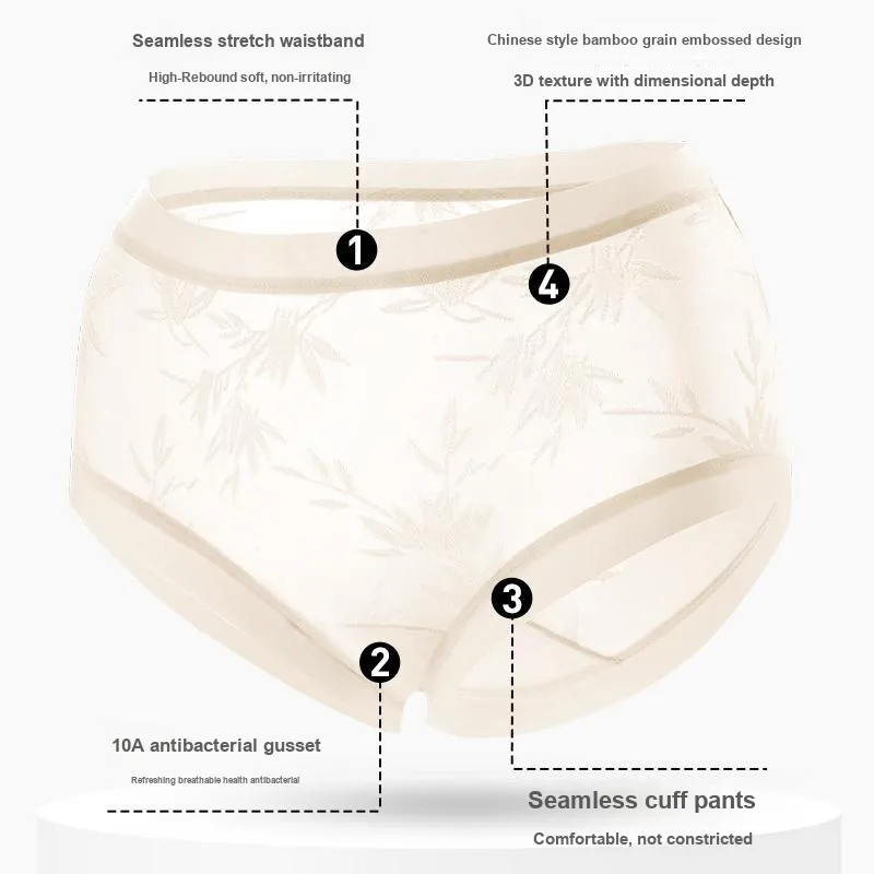 Yingzina Underpants Women's 6 Piece Gift Box Set-1