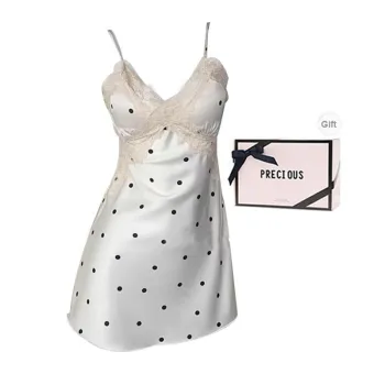 OEING Nightgown Women's Gift Box Set Cream White