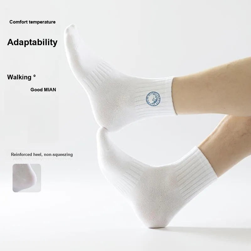 MIIOW Ankle Socks Unisex Shopping Bag 5 Pack-11