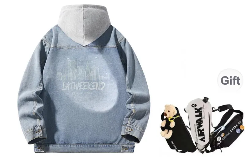 LA'T.WEEKEND Denim Jacket Unisex-61