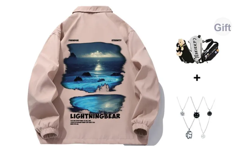LIGHTNING BEAR Jackets Coats Unisex-8
