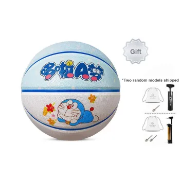 Kuangmi x Doraemon PU Basketball Multicolor Size 7 Training Match Unisex