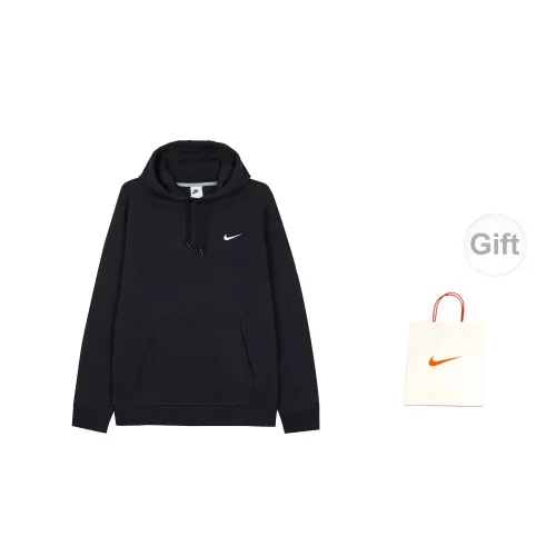 Nike Sweatshirts Men Black Sweatshirts+Gift Bag