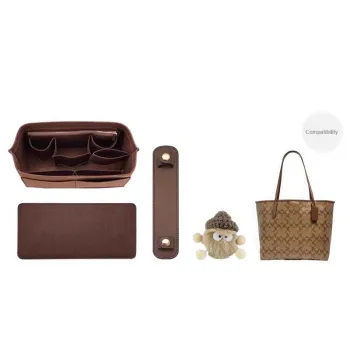 Felt Bag Insert Merchandise Women's Multicolor