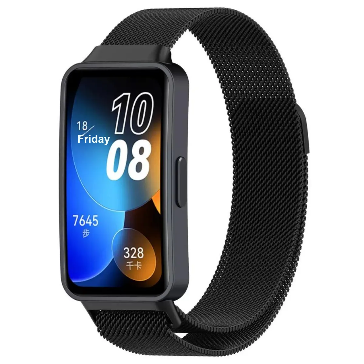 MUZHITIANKONG Strap Huawei Compatibility Stainless Steel Material 20.6cm