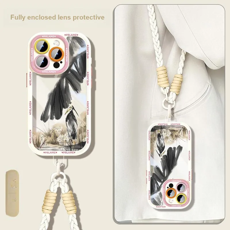 Sen Dog Acrylic Material Instagram Style Niche Portable Phone Cases Applicable To IPhone15Promax/Pro/Plus/14/13/12-3