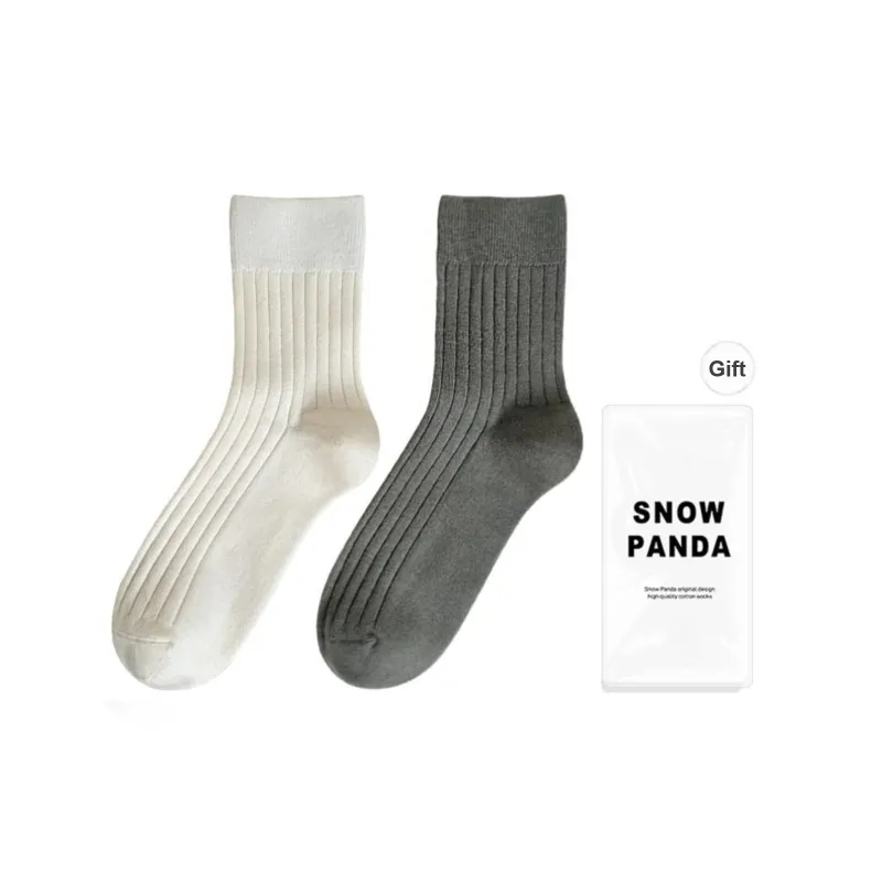 XXLLG Mid Calf Socks Men's 2 Pack-9
