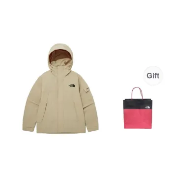 THE NORTH FACE Jackets Coats Men's Khaki With Necklace