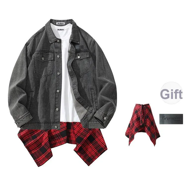 BRUMAIRE Denim Jacket Unisex Blue-8