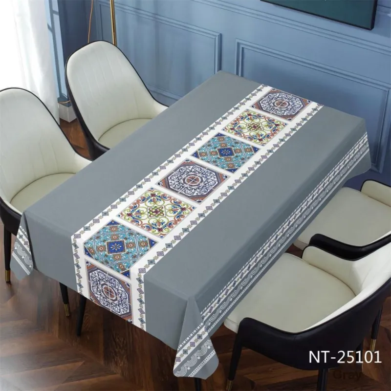 Seven squares Tablecloths / Table Mats-1