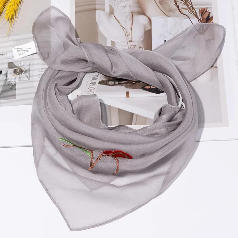 Shanghai Story 100% Mulberry Silk Sun Protection Masks Women's-25
