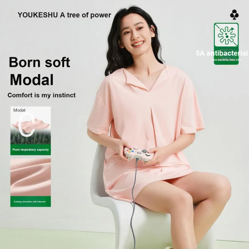 YOUKESHU Nightgown Women's Shopping Bag-1
