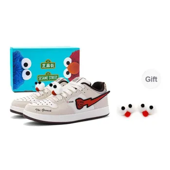 SESAME STREET Coverage Balance Abrasion Resistant Lightweight Breathable Slip Resistant Skateboard Shoes Unisex