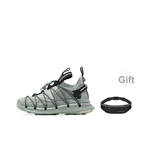 CARBONSTAR SHELL Armor Series Амортизация Легкий Низкий Топ Сшитая Подошва Сшитая Подошва Беговые Кроссовки Унисекс Light Серый