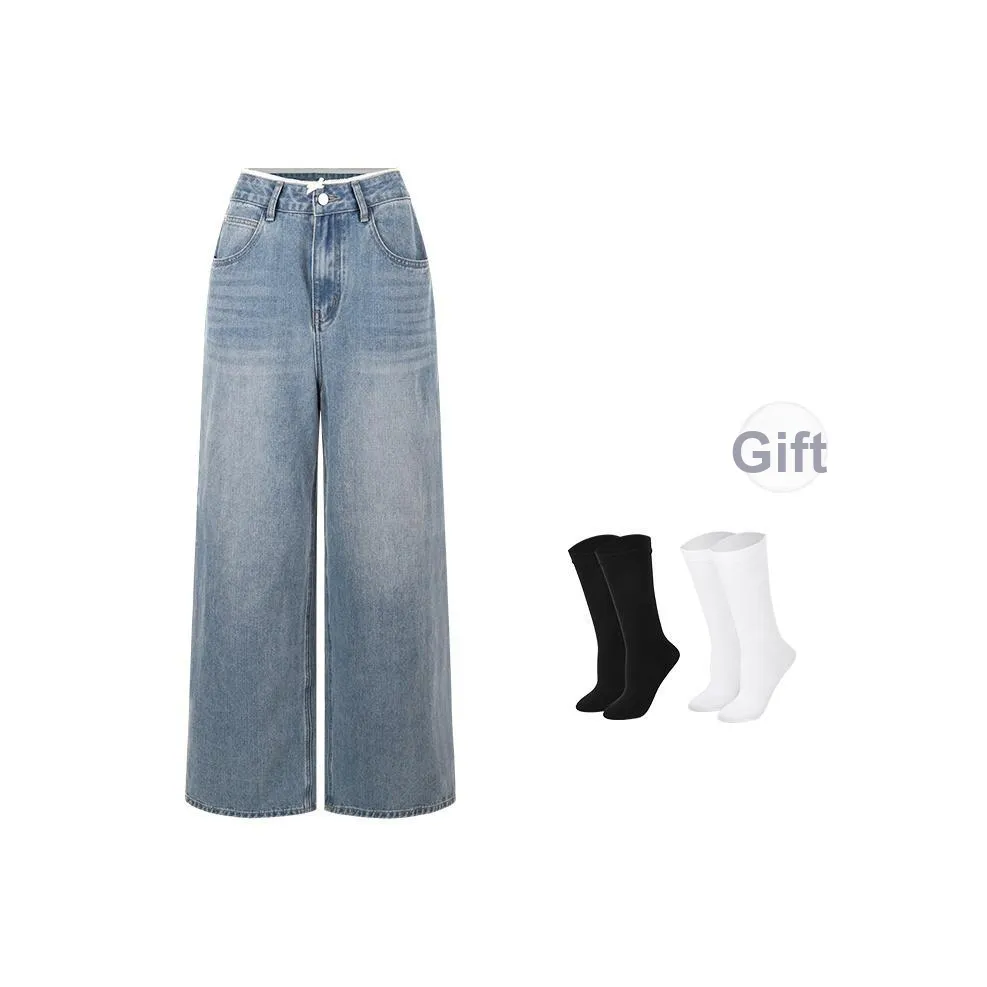 BSEVENI Jeans Women's Blue