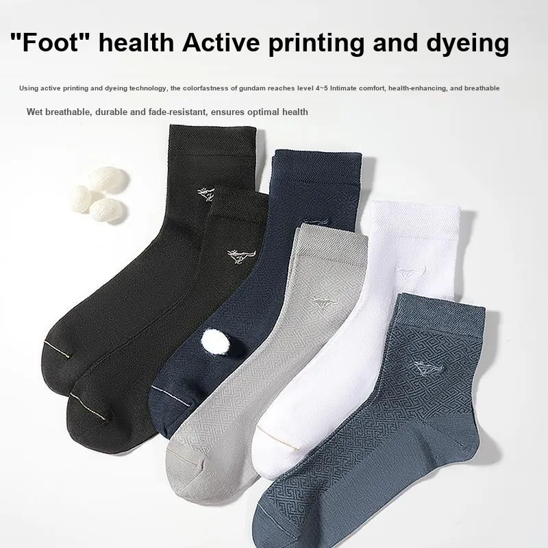 SEPTWOLVES Mid Calf Socks Men's Box 6 Pack-4