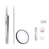 [Ultra-Sharp Precision]Bent Hook+10x HD Magnifier-Includes Ultra-Sharp Needle
