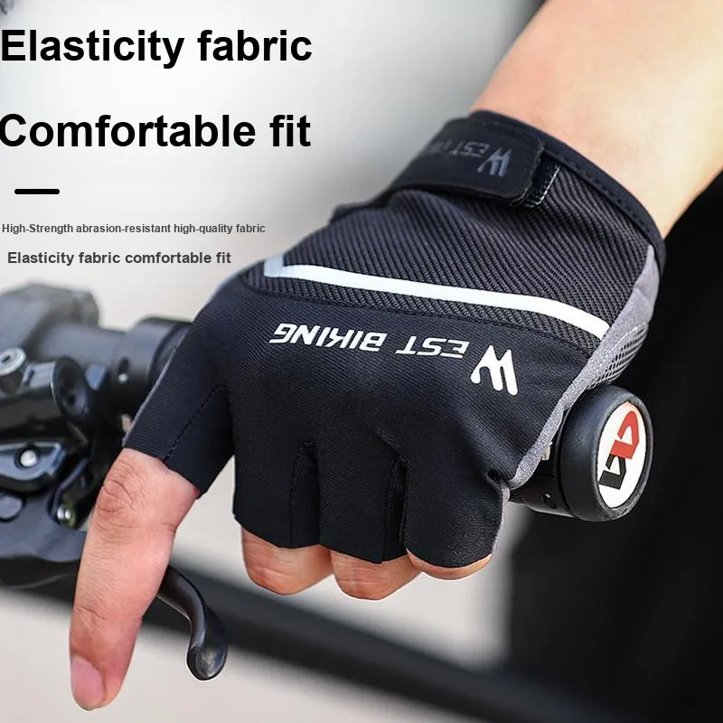 WEST BIKING Riding Equipment Cycling Glove Unisex Nylon PU Polyamide Elastane-1