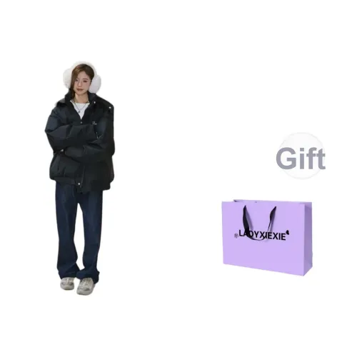 LADYXIEXIE Хлопковый пуховик унисекс