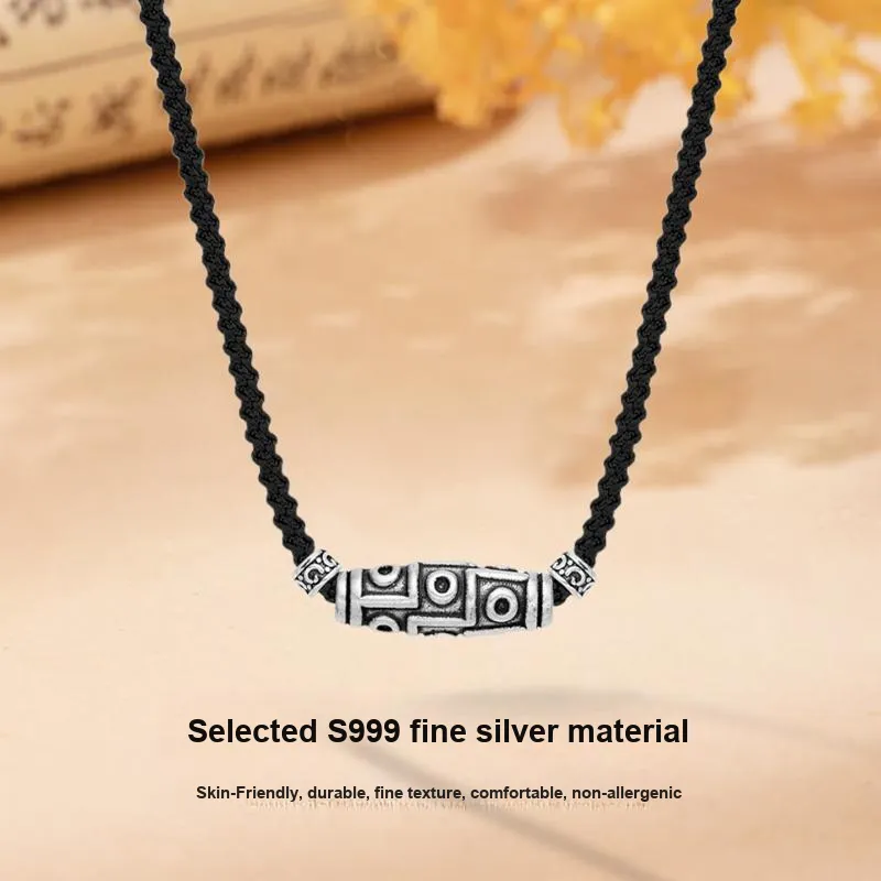 MISS TOOYA S999 Fine Silver Necklaces Unisex-2