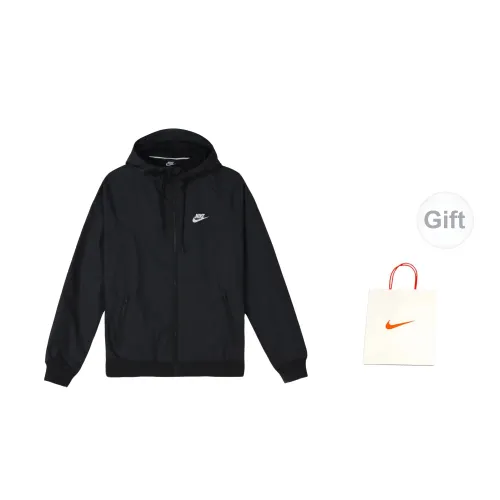 Nike Jackets Men Black With Gift Bag