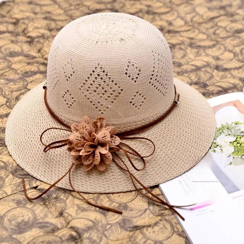 Beerus Straw Woven Bucket Hats Women's-3