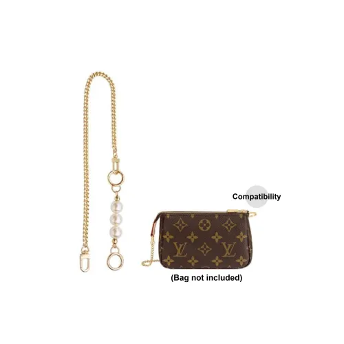 Metal Bag Strap Women's Gold Tone Металлическая сумка ремень женский золотой тон