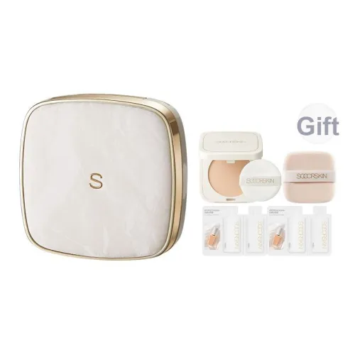 SOCORSKIN Облачный туман Замковая Влажность Компактная Пудра Естественная Свободная Пудра