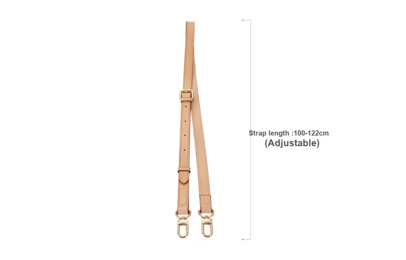 Lan Bao Fan Alloy Shoulder Strap Replacement And Modification Unisex Brown-22