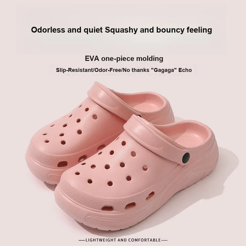 Foot Recreation Slippers Minimalist Style Fashion Versatile Breathable Squashy And Bouncy Feeling-7