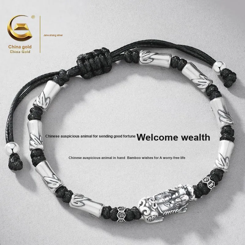 ZSY Sterling Silver Bracelets Men's-2