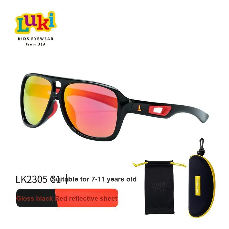 LUKI TR/Memory Plastic Aviator Sunglasses Kids'-11