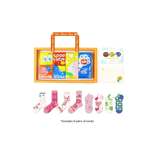 JKN FESTIVAL Розовые Ограниченная серия 8 шт Унисекс Носки No Show