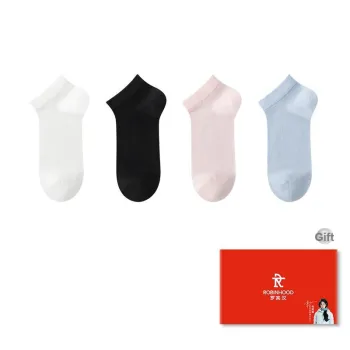 ROBINHOOD Ankle Socks Women's Box 4 Pack