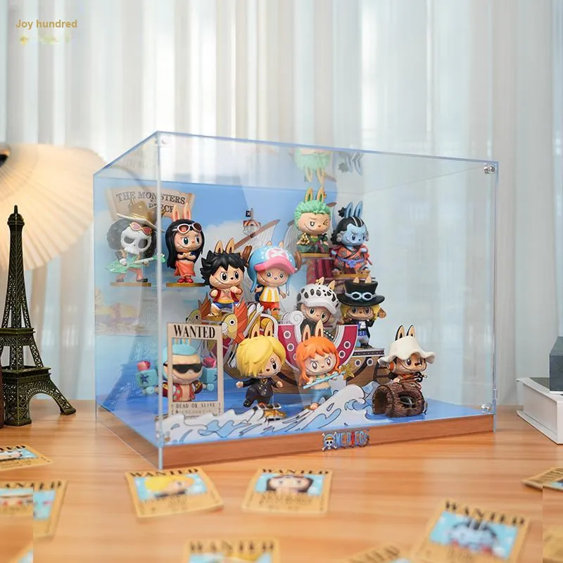 LIGHT YOUR BRICKS Compatibility Pop Mart Aquaman Collection Display Case Model Accessories-7
