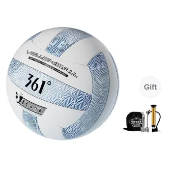 361° PVC Size 5 Volleyball Unisex Blue White