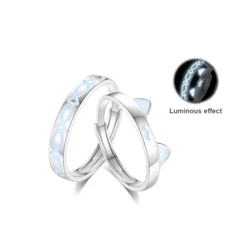 Love Hengxin Sterling Silver Rings Unisex