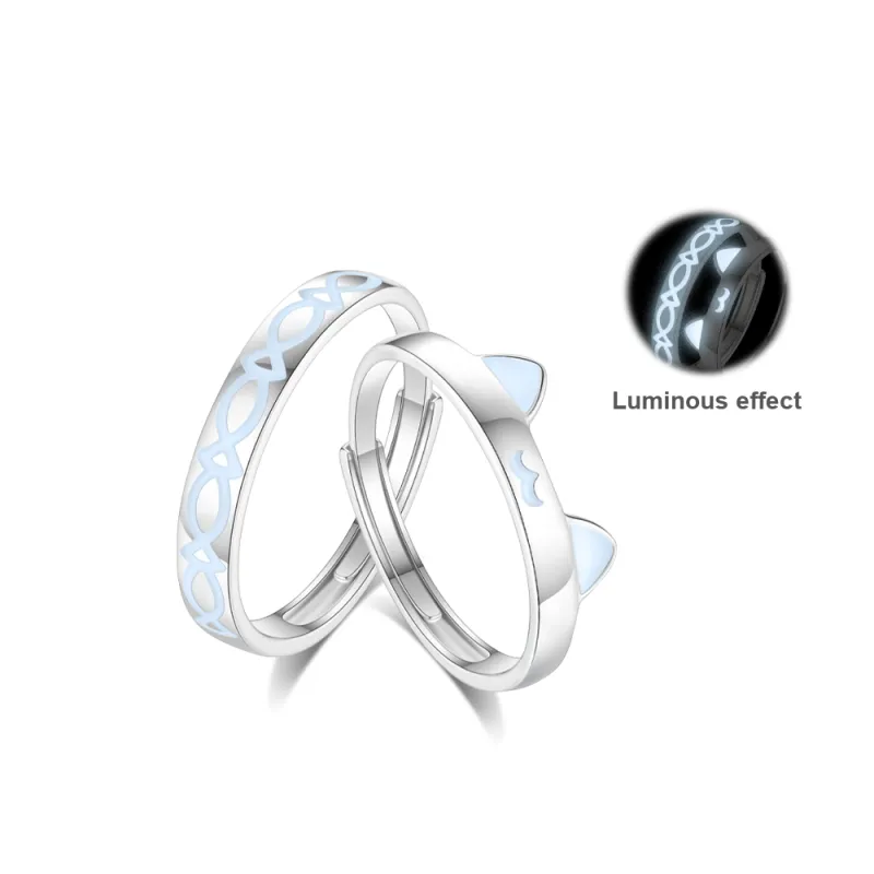 Love Hengxin Sterling Silver Rings Unisex-0